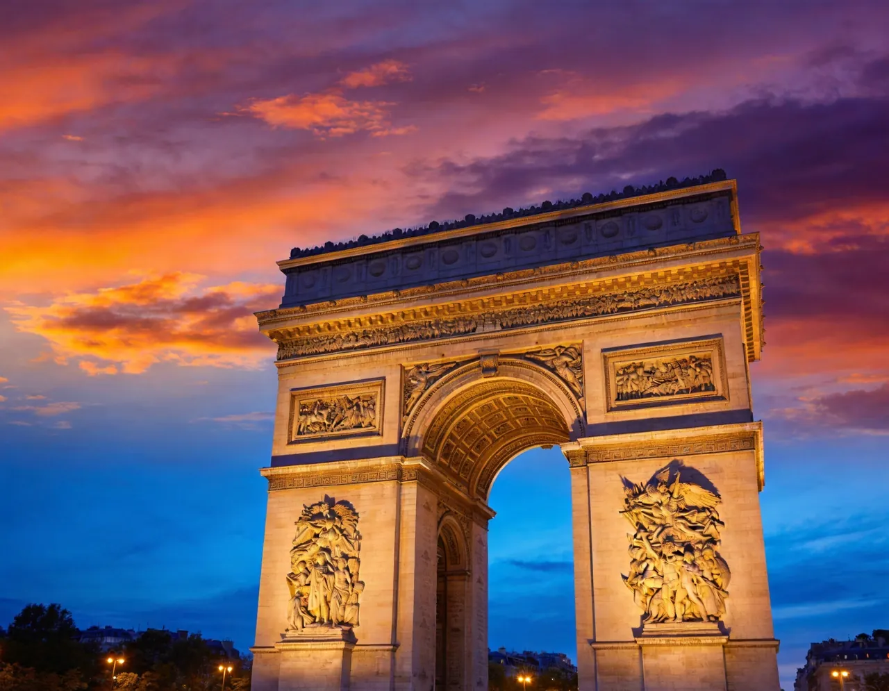 Arc de Triomphe cover image for a pet travel photo guide