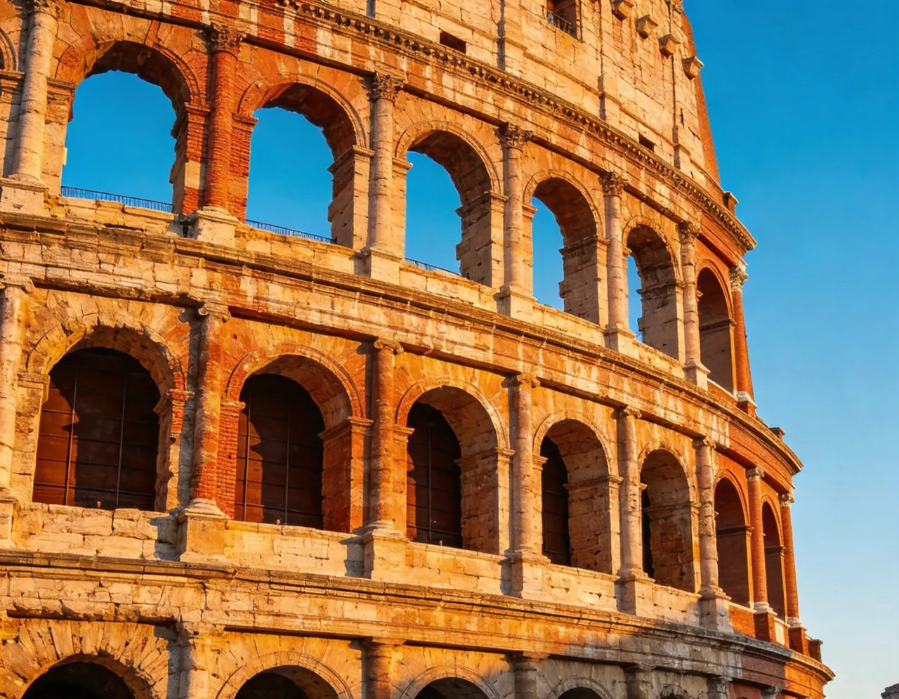 Colosseum dramatic travel backdrop for pets
