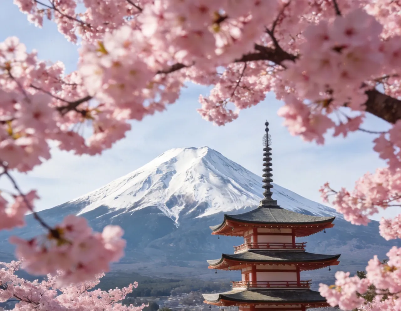 Tokyo travel scene for an AI dog or cat portrait