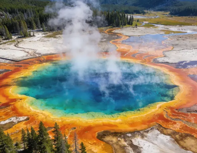 Yellowstone pet travel photo