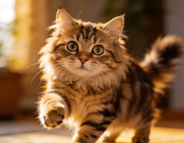 Curious Cat source photo